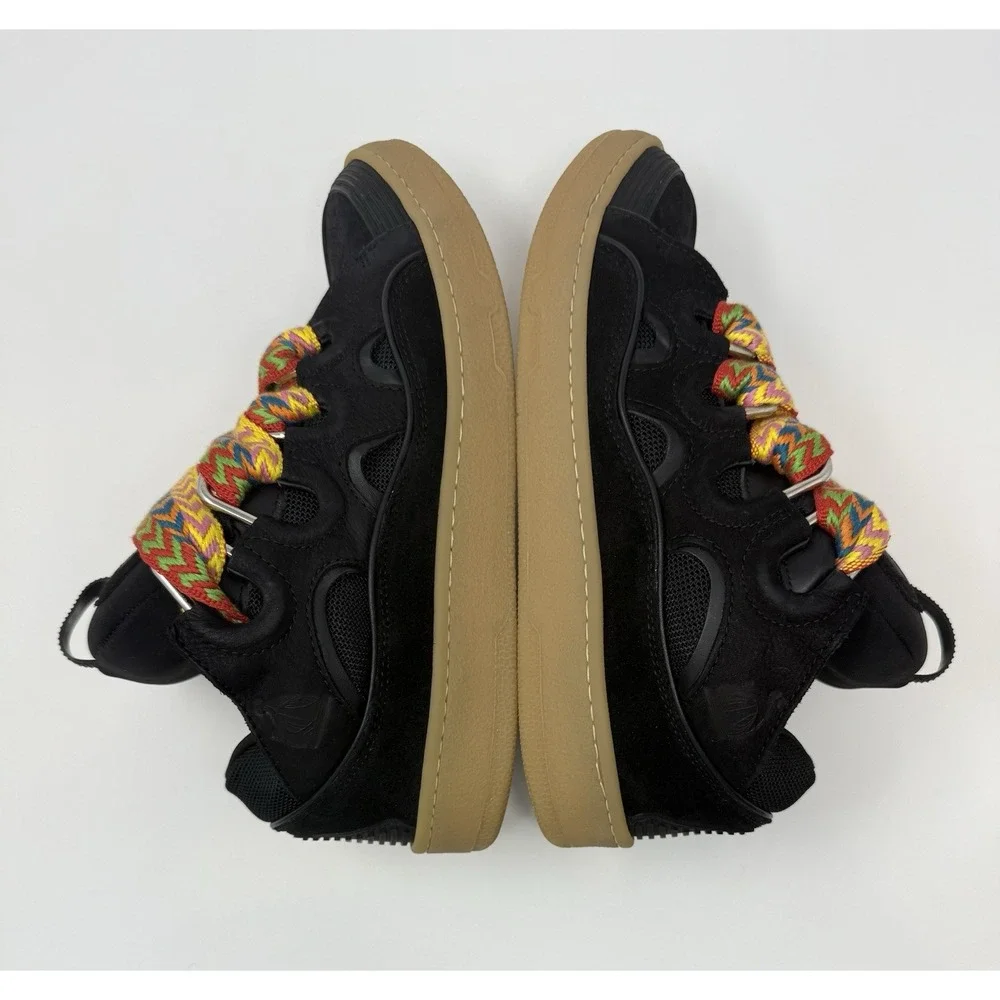 Lanvin Curb Sneaker Black/Gum Size 9 US 42 EU